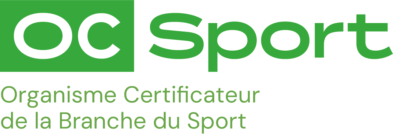 Logo OC Sport, organisme certificateur de la branche du sport